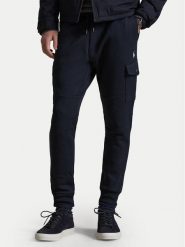 Polo Ralph Lauren Spodnie dresowe 710980340500 Granatowy Regular Fit. Niebieskie spodnie dresowe męskie Polo Ralph Lauren, bez wzorów, z bawełny. Za 769.99 zł.