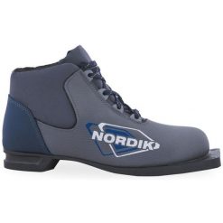 Buty do biegania 75 mm SKOL Nordik. Szare buty do biegania męskie SKØL, na zimę, bez wzorów, z gumy, bez zapięcia, do biegania. Za 159.00 zł.