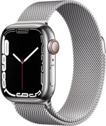 Smartwatch Apple Watch 7 GPS + Cellular 45mm Srebrny (MKJW3WB/A). Szare zegarki smartwatch Apple. Za 4,246.43 zł.