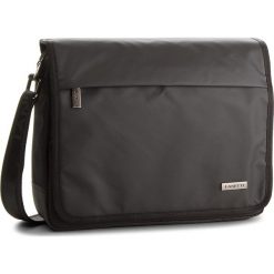 Torba na laptopa LANETTI - RM0296 Czarny. Czarne torby na laptopa męskie Lanetti, z materiału. Za 99.99 zł.