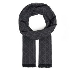 Szalik Calvin Klein. Czarne szaliki męskie Calvin Klein, bez wzorów. Za 209.99 zł.