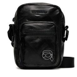 Saszetka KARL LAGERFELD. Czarne saszetki męskie KARL LAGERFELD, bez wzorów, małe. Za 699.99 zł.