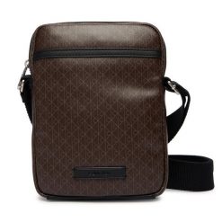 Saszetka Calvin Klein. Brązowe saszetki męskie Calvin Klein, bez wzorów, małe. Za 369.99 zł.