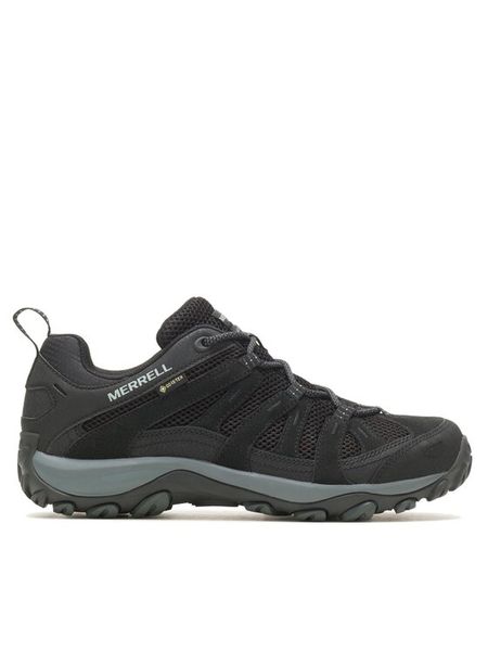 Merrell Trekkingi Alverstone 2 Gtx J036899 Czarny. Czarne buty trekkingowe męskie Merrell, bez wzorów, ze skóry, sportowe, bez obcasa, bez zapięcia. Za 439.99 zł.