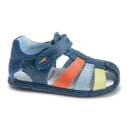 Sandały PABLOSKY 052210P Niebieski. Niebieskie buty zimowe męskie PABLOSKY, bez wzorów, ze skóry, sportowe, bez obcasa, bez zapięcia. Za 230.99 zł.
