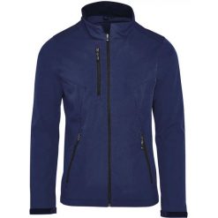 Męska Kurtka Soft Shell Signature Bez Metki. Niebieskie kurtki męskie SG, m, bez wzorów, sportowe, bez ramiączek, bez kaptura. Za 193.99 zł.