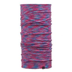 Komin na szyję wielofunkcyjny sportowy dla dorosłych. Fioletowe szaliki męskie Viking, bez wzorów, sportowe. Za 40.78 zł.