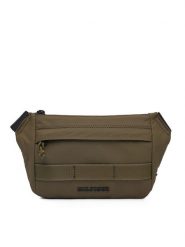 Tommy Hilfiger Saszetka nerka Th Colour Bumbag AM0AM13220 Zielony. Zielone saszetki męskie Tommy Hilfiger, bez wzorów, z materiału. Za 189.99 zł.
