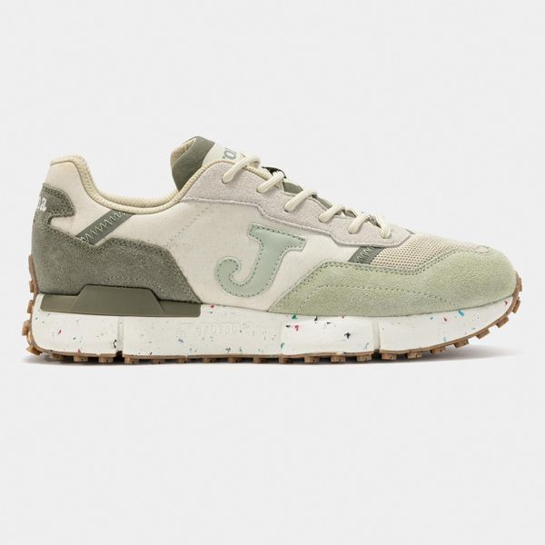 Buty Joma niskie rozmiar 42 dwukolorowe (jasnozielone). Zielone buty do biegania męskie Joma, bez wzorów, bez zapięcia, do biegania. Za 561.99 zł.
