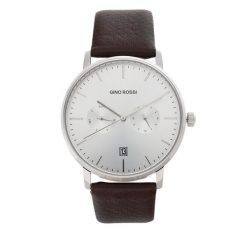 Zegarek GINO ROSSI. Brązowe zegarki męskie Gino Rossi. Za 369.99 zł.