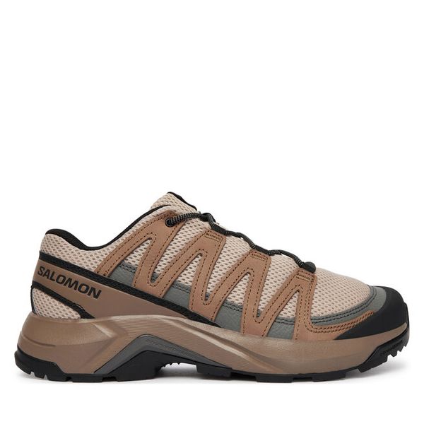 Trekkingi Salomon. Brązowe buty trekkingowe męskie Salomon, bez wzorów, bez zapięcia, trekkingowe. Za 469.99 zł.