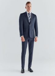 PAKO LORENTE – Spodnie męskie garniturowe ARMIN PPLM9-6G-166-G. Eleganckie spodnie męskie Pako Lorente, bez wzorów, eleganckie. Za 699.99 zł.