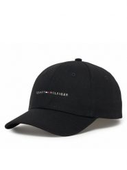 Tommy Hilfiger Czapka z daszkiem Th Foundation Hct 6 Panel Cap AM0AM14045 Czarny. Czarne czapki męskie Tommy Hilfiger, bez wzorów, z bawełny. Za 189.99 zł.