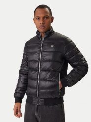 KARL LAGERFELD Kurtka zimowa 505090 561590 Czarny Slim Fit. Czarne kurtki męskie KARL LAGERFELD, na zimę, m, bez wzorów, z syntetyku, bez ramiączek, bez kaptura. Za 959.99 zł.