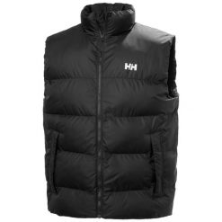 Kurtka puchowa bez rękawów Helly Hansen Active. Czarne kurtki męskie Helly Hansen, bez wzorów, z puchu, bez ramiączek, bez kaptura. Za 699.00 zł.