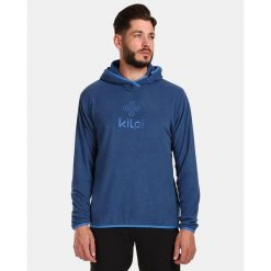 Męska bluza polarowa z kapturem Kilpi FLOND-M. Niebieskie bluzy z kapturem męskie Kilpi, m, bez wzorów, z polaru, z kapturem. Za 163.85 zł.