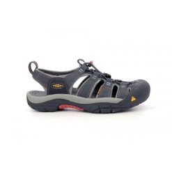 Buty trekkingowe męskie Keen Newport H2. Szare buty trekkingowe męskie Keen, bez wzorów, z materiału, sportowe, bez obcasa, bez zapięcia. W wyprzedaży za 471.35 zł.