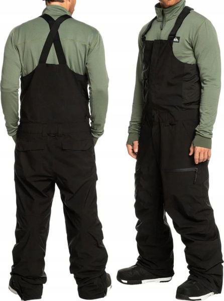 Quiksilver Męskie Spodnie Quiksilver Technical Snow Bib Pants EQYTP03200-KVJ0 M. Białe spodnie narciarskie i snowboardowe męskie Quiksilver, bez wzorów, narciarskie. Za 649.00 zł.