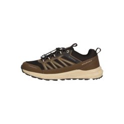 Buty trekkingowe Endurance Ferill WP. Brązowe buty trekkingowe męskie Endurance, bez wzorów, sportowe, bez obcasa, bez zapięcia. Za 295.50 zł.