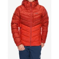 Kurtka puchowa męska Rab Axion Pro Jacket. Czerwone kurtki męskie RAB, m, bez wzorów, z puchu, sportowe, bez ramiączek, bez kaptura. Za 807.99 zł.