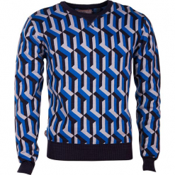 Bluza "Warm Foothills" w kolorze czarno-niebieskim. Czarne bluzy nierozpinane męskie 4funkyflavours Women & Men, z bawełny. W wyprzedaży za 227.95 zł.