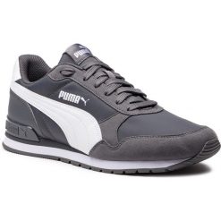 Sneakersy PUMA - St Runner V2 Nl 365278 12 Iron Gate/Puma White. Szare buty sportowe na co dzień męskie Puma, z materiału, klasyczne. W wyprzedaży za 189.00 zł.