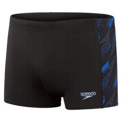 Męskie Spodenki Kąpielowe Hyperboom. Czarne kąpielówki męskie SPEEDO, m, bez wzorów. Za 176.99 zł.