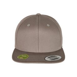 Czapka Flexfit organic cotton. Szare czapki męskie FLEXFIT, bez wzorów, z bawełny. Za 129.00 zł.