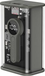 Powerbank Gembird Transparentny 9000mAh Czarny. Czarne powerbanki Gembird. Za 42.99 zł.