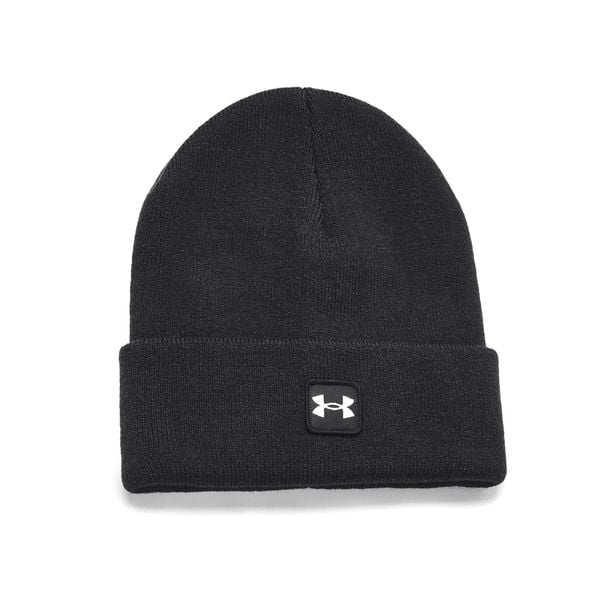 Czapka zimowa UNDER ARMOUR Halftime Cuff. Czarne czapki męskie Under Armour, na zimę, bez wzorów. Za 109.99 zł.