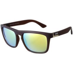 Okulary przeciwsłoneczne Sinner Thunder, brązowe, unisex. Brązowe okulary przeciwsłoneczne męskie sinner, bez wzorów, sportowe. W wyprzedaży za 240.00 zł.