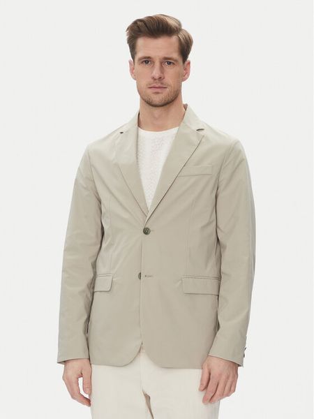 Marciano Guess Marynarka 5GHN40 2296Z Beżowy Regular Fit. Brązowe marynarki męskie Marciano Guess, m, z aplikacjami, z syntetyku. Za 439.99 zł.