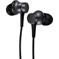 Słuchawki dokanałowe XIAOMI Mi Piston Headphone Basic Czarny. Słuchawki douszne Xiaomi. Za 30.42 zł.