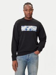 HUGO Bluza Neprix 50545129 Czarny Regular Fit. Czarne bluzy nierozpinane męskie Hugo, m, bez wzorów, z bawełny, bez ramiączek, bez kaptura. Za 299.99 zł.