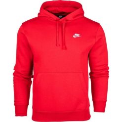 Bluza sportowa męska Nike NSW Club Hoodie. Czerwone bluzy z kapturem męskie Nike, m, bez wzorów, z kapturem. W wyprzedaży za 189.00 zł.