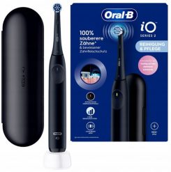 Szczoteczka Oral-B iO Series 2 Czarna. Czarne szczoteczki elektryczne ORAL-B. Za 242.00 zł.