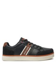Pierre Cardin Sneakersy 4124 Czarny. Czarne buty sportowe na co dzień męskie Pierre Cardin, m, bez wzorów, ze skóry, bez ramiączek, bez kaptura. Za 179.99 zł.
