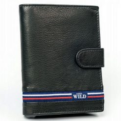 Portfel męski Always Wild N4L-GV czarny. Czarne portfele męskie Always Wild, bez wzorów, ze skóry. Za 59.99 zł.