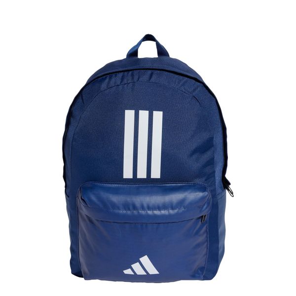 Plecak Classic Back-to-School 3-Stripes. Białe plecaki męskie ADIDAS, bez wzorów, z materiału. Za 119.00 zł.