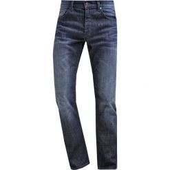 BOSS ATHLEISURE MAINE Jeansy Straight Leg navy. Niebieskie jeansy męskie BOSS ATHLEISURE, z bawełny. Za 509.00 zł.