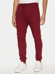 U.S. Polo Assn. Spodnie dresowe MUP0686 Czerwony Regular Fit. Czerwone spodnie dresowe męskie U.S. Polo Assn., bez wzorów, z bawełny. Za 129.99 zł.