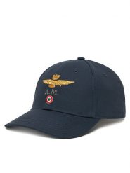 Aeronautica Militare Czapka z daszkiem 252HA1100UCT02848 Granatowy. Niebieskie czapki męskie Aeronautica Militare, bez wzorów, z bawełny. Za 199.99 zł.