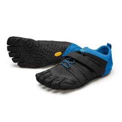 Buty treningowe męskie Vibram Fivefingers V-Train 2.0. Czarne buty treningowe męskie VIBRAM, bez wzorów, bez zapięcia, vibram fivefingers. W wyprzedaży za 520.40 zł.