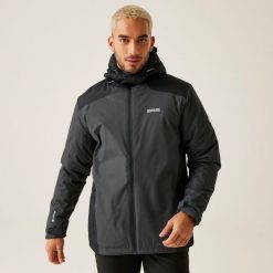 Kurtka ocieplana męska Thornridge II. Brązowe kurtki męskie Regatta, m, bez wzorów, z puchu, sportowe, bez ramiączek, bez kaptura. W wyprzedaży za 249.99 zł.