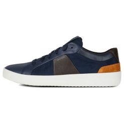 Geox Tenisówki Męskie Warley 40 Ciemnoniebieskie. Trampki męskie Geox. W wyprzedaży za 365.00 zł.