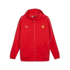 Bluza Sportowa Męska Puma Ferrari Race. Czerwone bluzy bez kaptura męskie Puma, m, bez wzorów, bez kaptura. Za 329.99 zł.