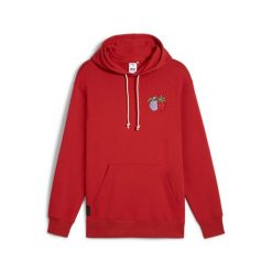 Bluza z kapturem Puma Puma X One Piece. Czerwone bluzy nierozpinane męskie Puma, m, bez wzorów, bez ramiączek, z kapturem. W wyprzedaży za 273.75 zł.
