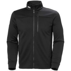 Kurtka polarowa męska Helly Hansen Crew Fleece Jacket. Czarne kurtki męskie Helly Hansen, m, bez wzorów, z polaru, sportowe, bez ramiączek, bez kaptura. W wyprzedaży za 408.20 zł.