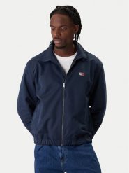 Tommy Jeans Kurtka przejściowa Essential DM0DM22720 Granatowy Regular Fit. Niebieskie kurtki męskie Tommy Jeans, l, bez wzorów, z jeansu, bez ramiączek, bez kaptura. Za 529.99 zł.