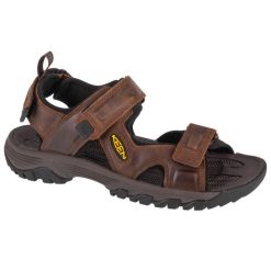 Buty do chodzenia męskie Keen Sandały Męskie Targhee Iii Open Toe Bisonmul. Brązowe buty zimowe męskie Keen, bez wzorów, z materiału, sportowe, z otwartym noskiem, bez obcasa, bez zapięcia. Za 425.55 zł.